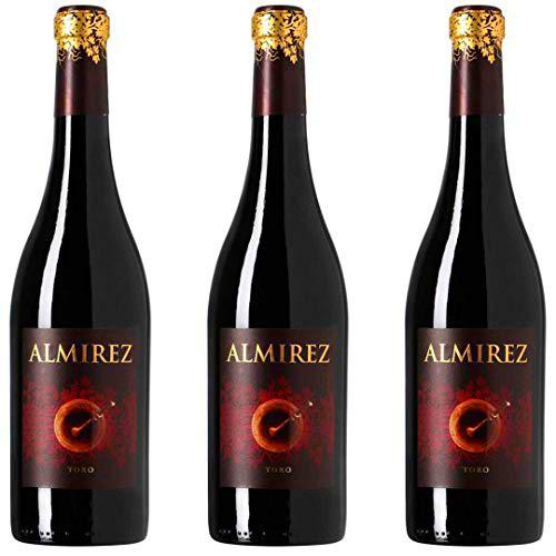 Almirez Vino Tinto - 3 botellas x 750ml - total: 2250 ml