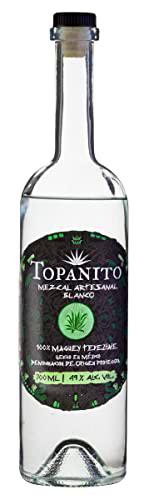 Topanito Mezcal Artesanal Blanco 100% Mague Tepeztate 49% Vol. 0,7l