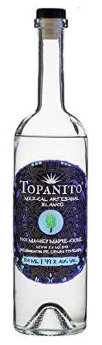 Topanito Mezcal Artesanal Blanco 100% Maguey Madre Cuishe 49% Vol. 0,7l