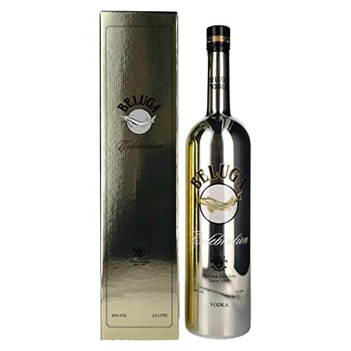 Beluga Celebration Noble Russian Vodka 40% Vol. 3l in Giftbox