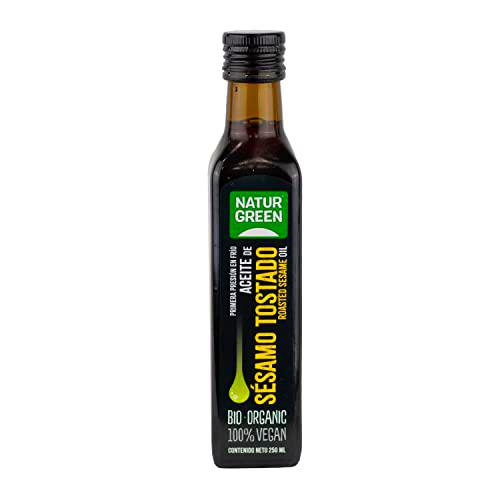 NaturGreen - Aceite de Sésamo Tostado Ecológico, Para Cocinar