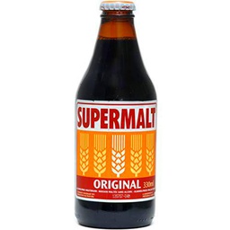 Supermalt Bebida de malta sin alcohol pack de 24 x 330 ml 0.33 ml