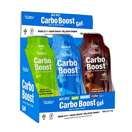 Victory Endurance Carbo Boost Gel. Mix Box (18 x 76 g)