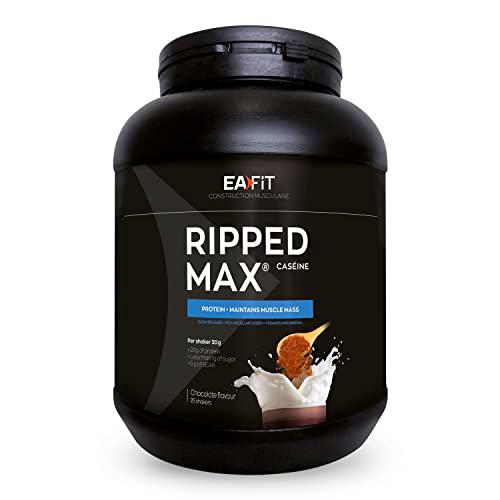 EAFIT Ripped Max Casein - 750 g - Sabor Chocolate - Alto Contenido en Proteínas