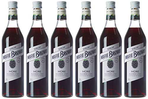 Marie Brizard Sirope Mora - 6 botellas x 700 ml - Total: 4200 ml