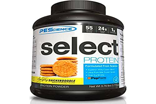 PEScience Seleccionar Proteína en Polvo, Galletas de Canela 1700 g