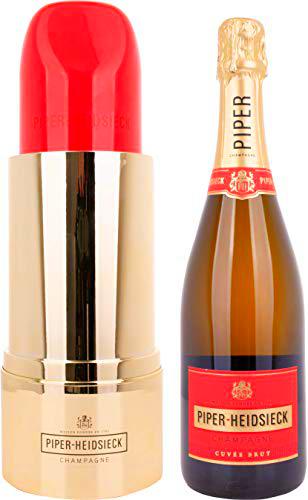 Piper-Heidsieck Champagne CUVÉE BRUT 12% Vol. 0,75l in Giftbox Lipstick Edition