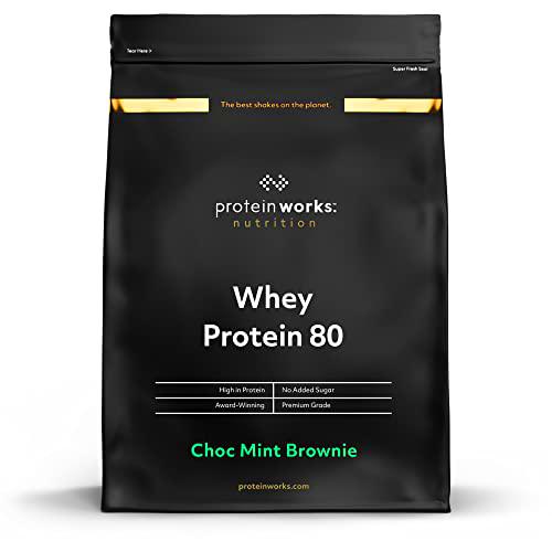 Whey Protein 80, concentrado de proteína de suero de THE PROTEIN WORKS