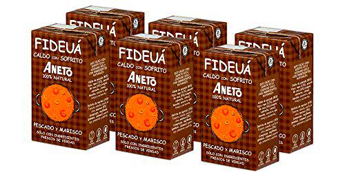 Aneto 100% Natural - Caldo para Fideuá de Pescado y Marisco