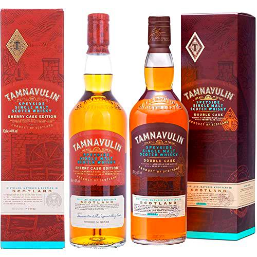 Tamnavulin Sherry Cask - Whisky Escocés - Speyside Single Malt Afinado en 3 Botas de Jerez diferentes