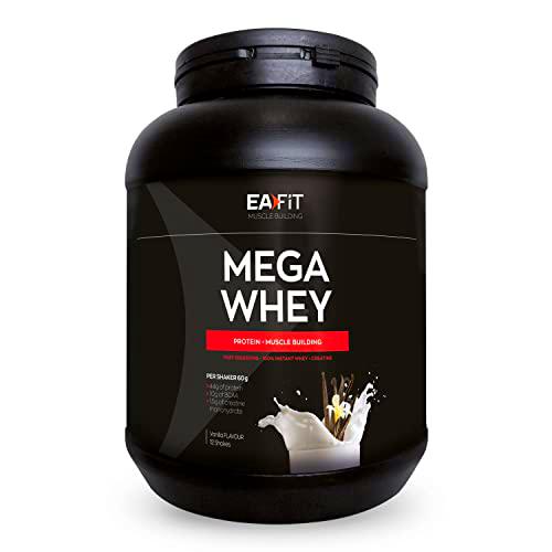 EAFIT Mega Whey Vainilla Intensa 750g - Crecimiento Muscular