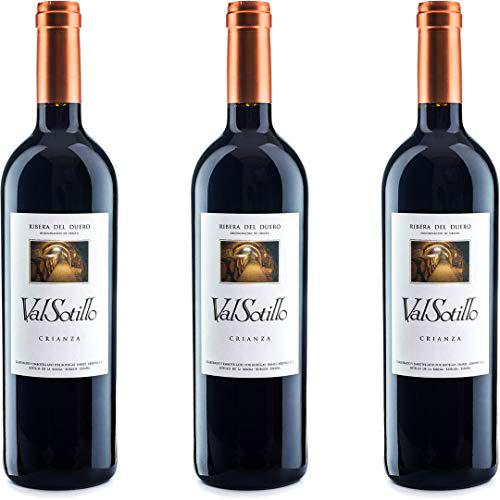 Valsotillo Vino Tinto Crianza- 3 botellas x 750ml - total: 2250 ml