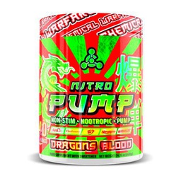 Chemical Warfare Nitro Pump 400g Dragons Blood