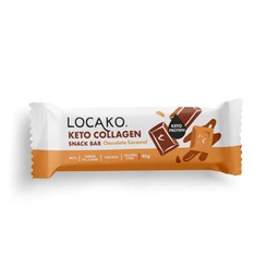 Locako Keto Collagen Snack Bar 15x40g Chocolate Caramel