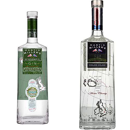 Martin Miller's Summerful Gin - Ginebra Premium - Botella 700 ml &amp; Gin Ginebra, 700ml