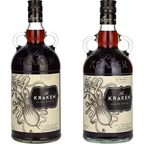 The Kraken Black Spiced 40% Vol. 1l &amp; Black Spiced 40% Vol. 0,7l