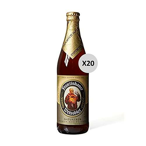 Franziskaner Hefe-Weissbier Naturtrüb - 20 Botellines x 50 cl