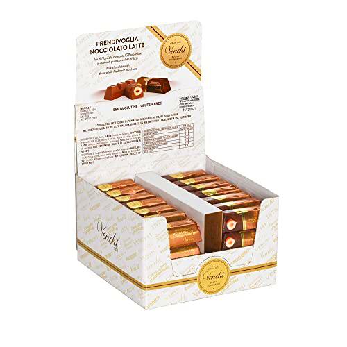 Venchi - Caja Expositora de Bombones Milk Hazelnut Ingot