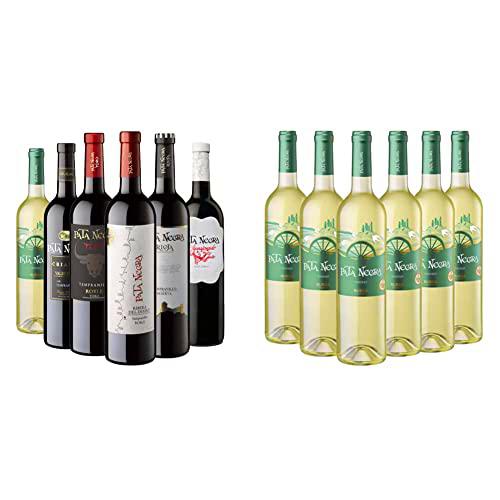 Pata Negra - Lote de 6 Botellas con D.O, Pack de 6 x 750 ml &amp; Verdejo