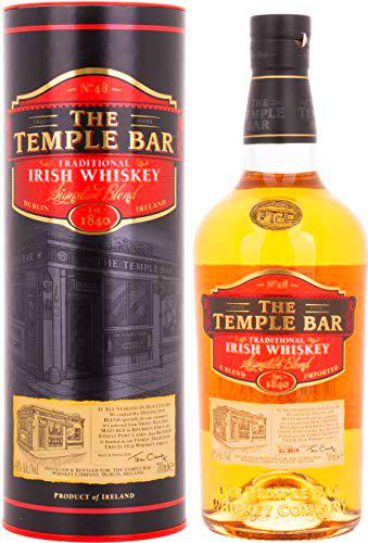 The Temple Bar Signature Blend Traditional Irish Whiskey 40% Vol