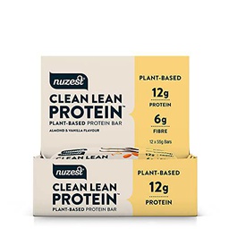 Nuzest Clean Lean Protein Bar 12x55g Almond &amp; Vanilla