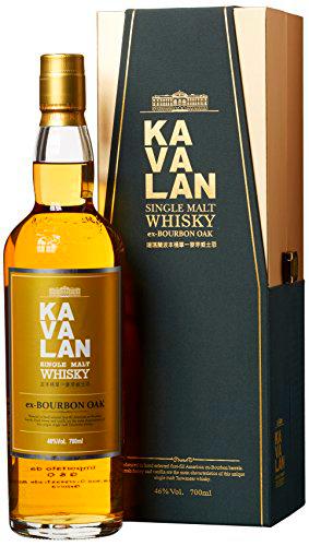 Kavalan Single Malt Whisky ex-BOURBON OAK 46% Vol. 0,7l in Giftbox