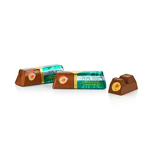 Venchi - Gama -70 % de Azúcares - Milk Hazelnut Ingot con Trío de Avellanas del Piamonte IGP Enteras en Paquete de 1 kg, 1 kg