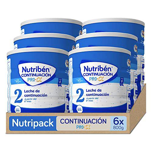 Nutribén Continuación ProAlfa 2 - Leche en Polvo de Continuación para Bebés