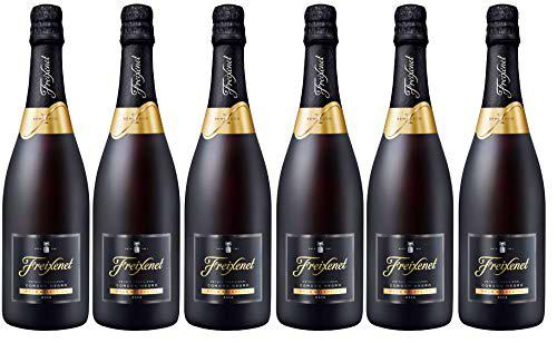 Freixenet Cordon Negro Semiseco - 750 ml - Pack de 6 botellas