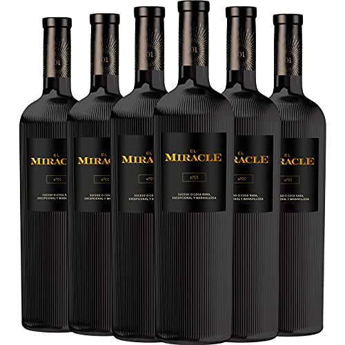 El Miracle Nº 1 Vino Tinto D.O. Valencia Bobal Cabernet Sauvignon 6 Botellas