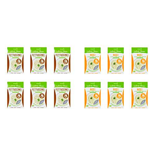 6x Slendier Bio Konjac Fettuccine 400g &amp; 6x Bio Konjac Arroz 400g