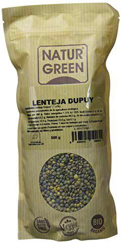 NaturGreen - Lenteja Dupuy, Legumbre Ecológica, - 500 gr