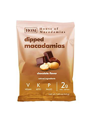 House Of Macadamia Dipped Nuts 12x40g Chocolate