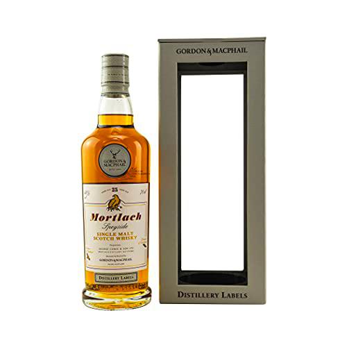 Gordon &amp; MacPhail MORTLACH 25 Years Old Distillery Labels 46% Vol