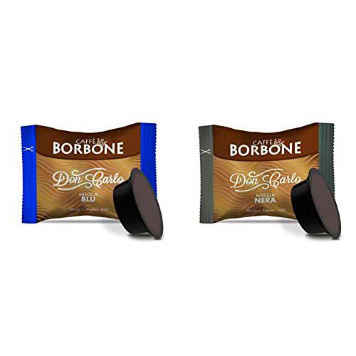 Caffè Borbone Café Don Carlo, Mezcla Azul - 100 Cápsulas