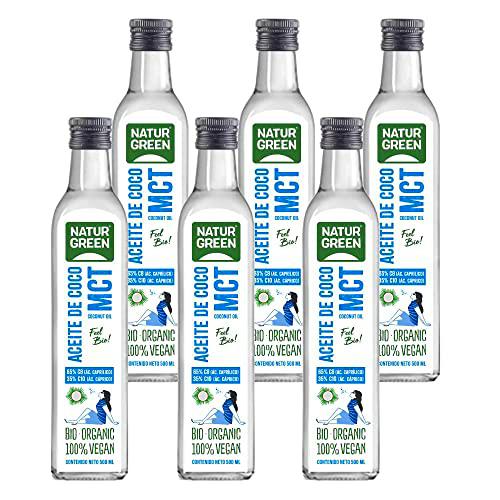 NaturGreen - Aceite de Coco MCT Bio Ecológico, Para Recetas