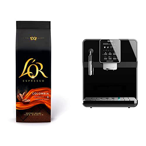 L'Or Espresso Café Grano Colombia 100% Arábica, 500 g + Cecotec Power Matic-ccino 6000 Serie Nera