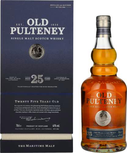 Old Pulteney 25 Years Old Single Malt Scotch Whisky 46% Vol