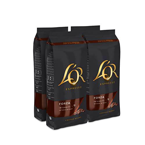 L'OR Espresso Forza Café en Grano Natural 100% Arábica