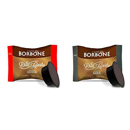 Caffè Borbone Café Don Carlo, Mezcla Roja - 100 Cápsulas