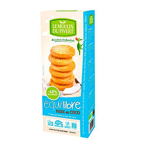 Galletas equilibrio con coco BIO - Le Moulin du Pivert