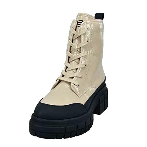 BAGATT Tonic, Botas Mujer, Beige Negro, 38 EU