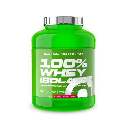 Scitec Nutrition 100% Whey Isolate, Polvo aislado de proteína de suero