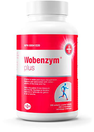 Wobenzym PLUS 240 tabletas con recubrimiento entérico 240 g