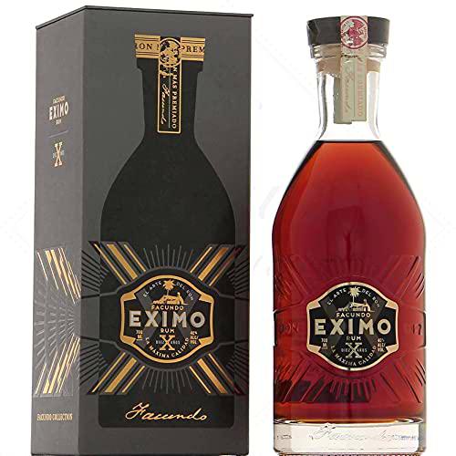 Bacardi 10 Años Facundo Eximo Ron, 700 ml, Pack de 1