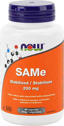 NOW SAMe Stabilized 200mg 60 Veg Capsules