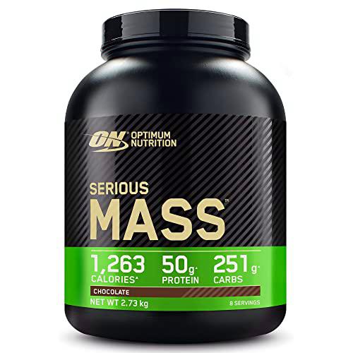 Optimum Nutrition Serious Mass Proteina en Polvo, Mass Gainer Alto en Proteína