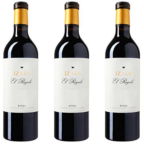 Izadi Vino Tinto - 3 botellas x 750ml - total: 2250 ml