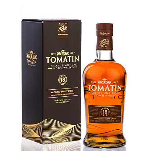 tomatin Distillery 18 años 46% 1 botella, 1er Pack (1 x 700 ml)