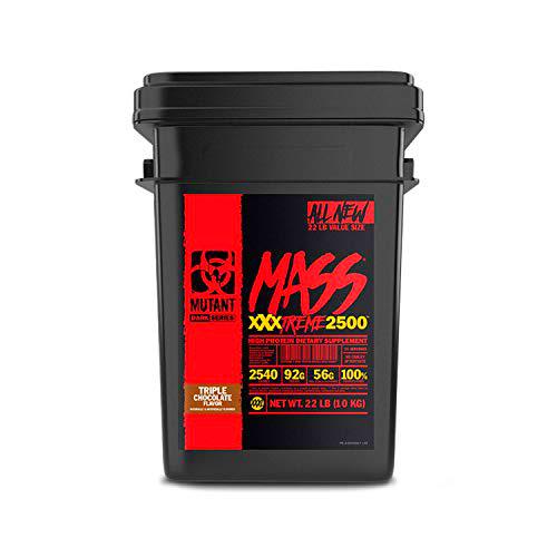 Mutant Mass Xxxtreme 2500 Triple Chocolate, 9988 gr, Pack de 1